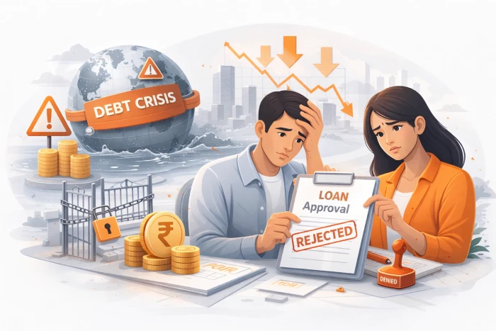 Will a Global Debt Crisis Tighten Loan Approvals in India?