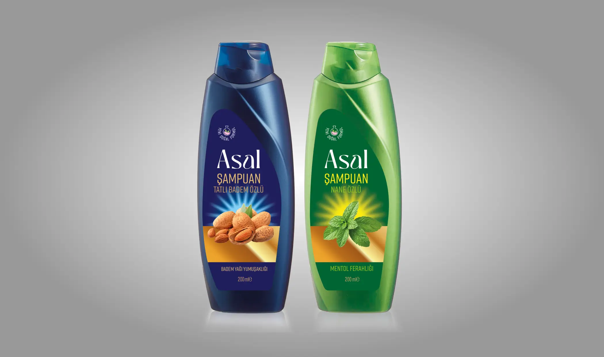 Şampuan Şişesi Polietilen Etiket