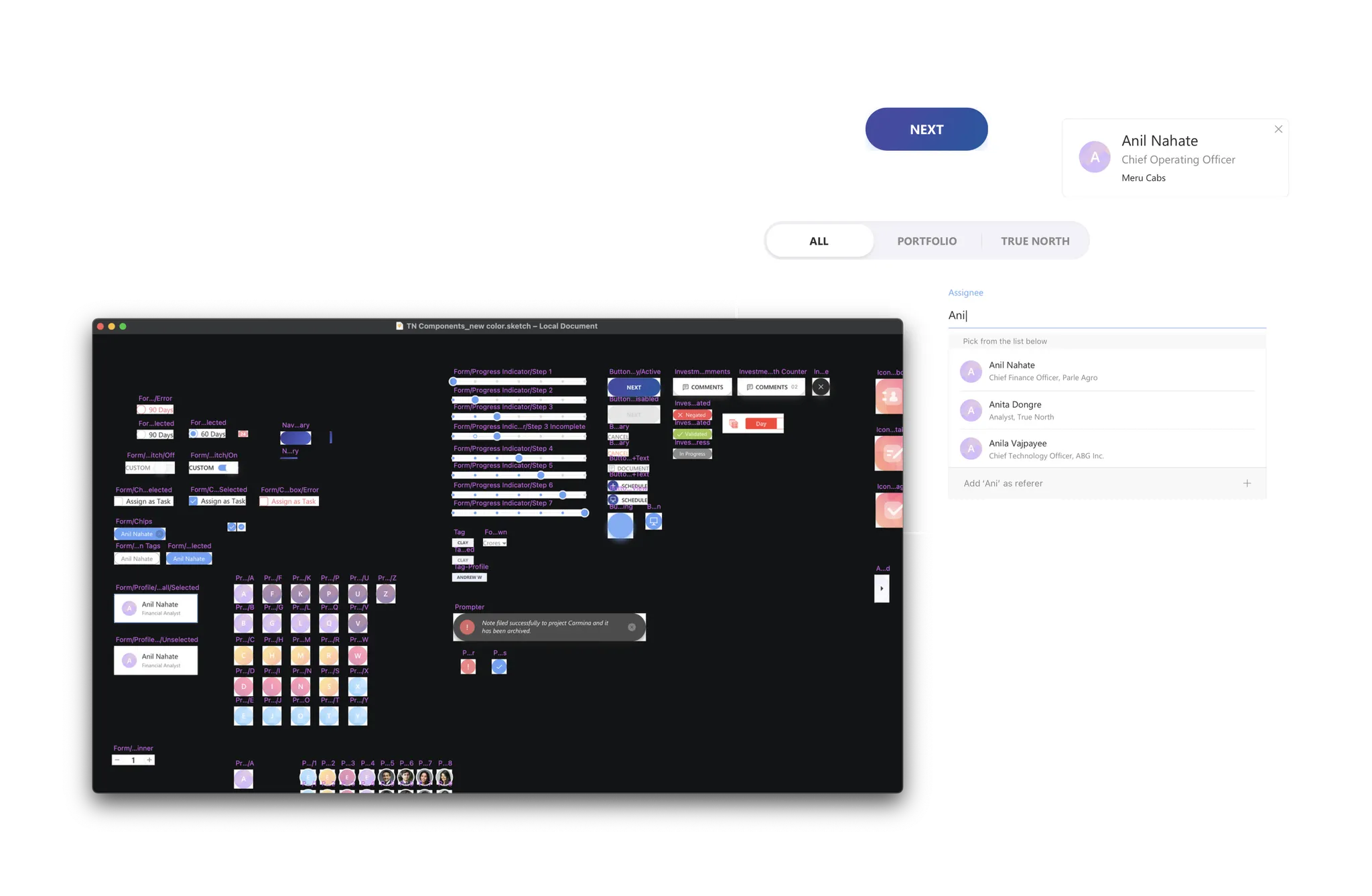 creating a scalable design system for the product