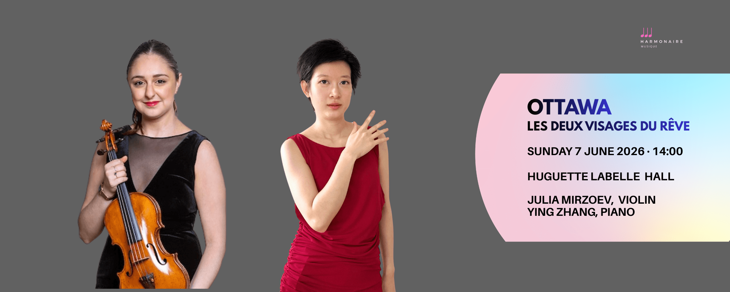 Julia Mirzoev and Ying Zhang in Concert