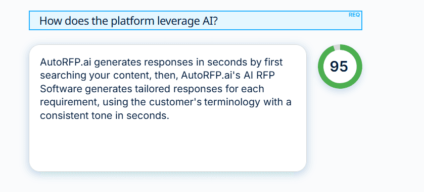 Leverage AI to win more RFP 