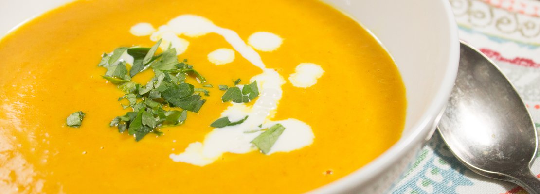 curried sweet potato soup