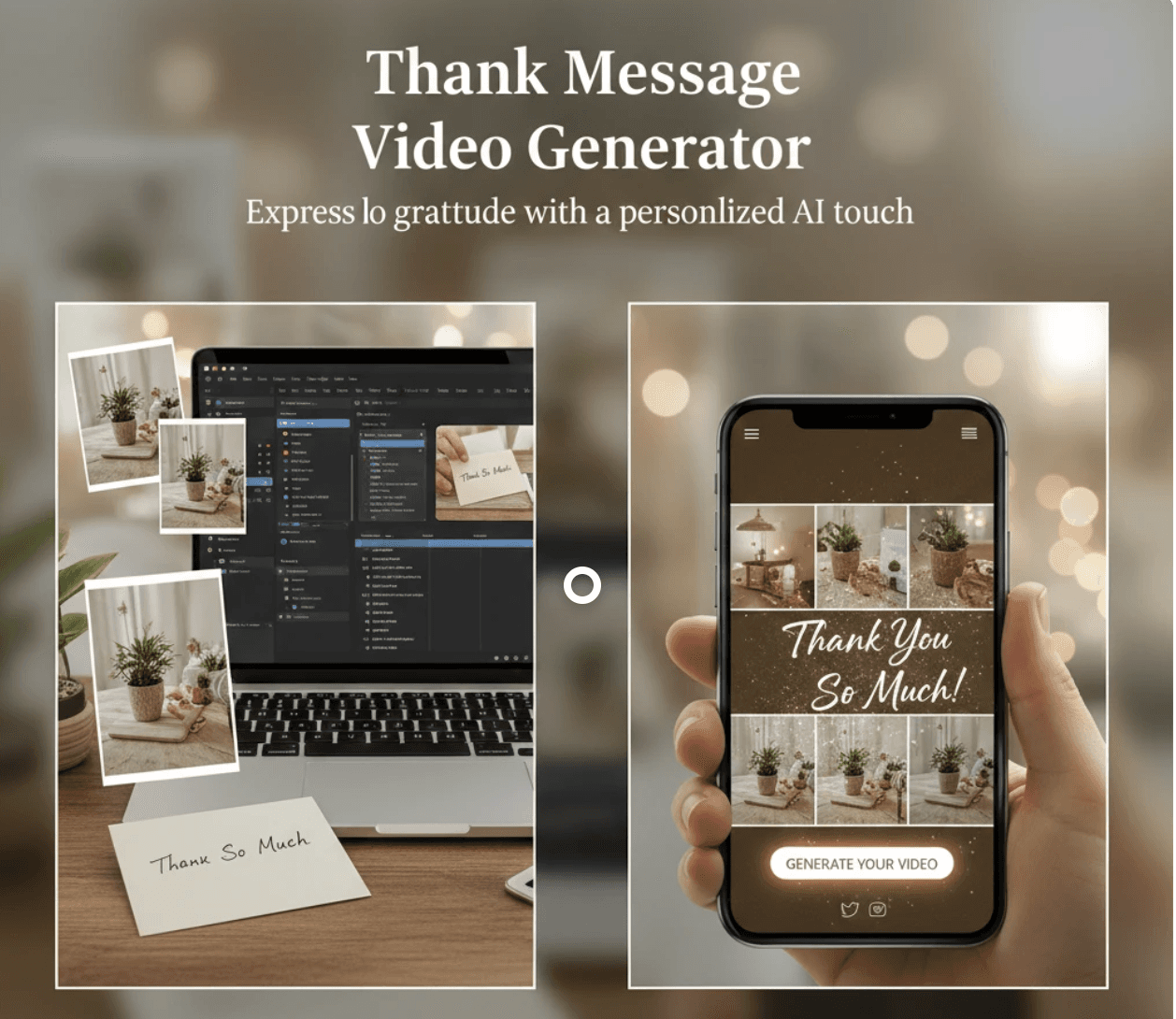 Thank You Message Video