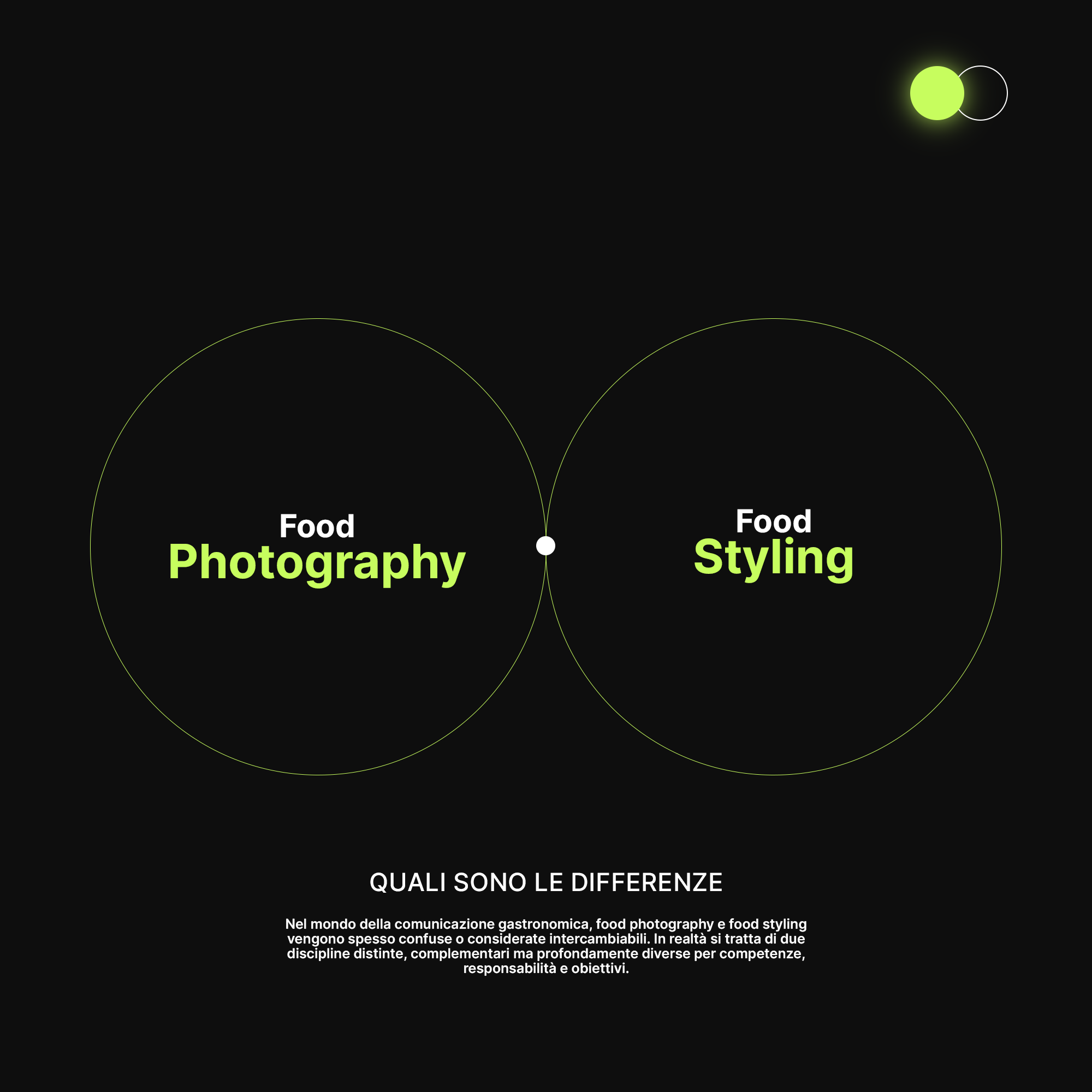 Che differenza c’è tra food photography e food styling?