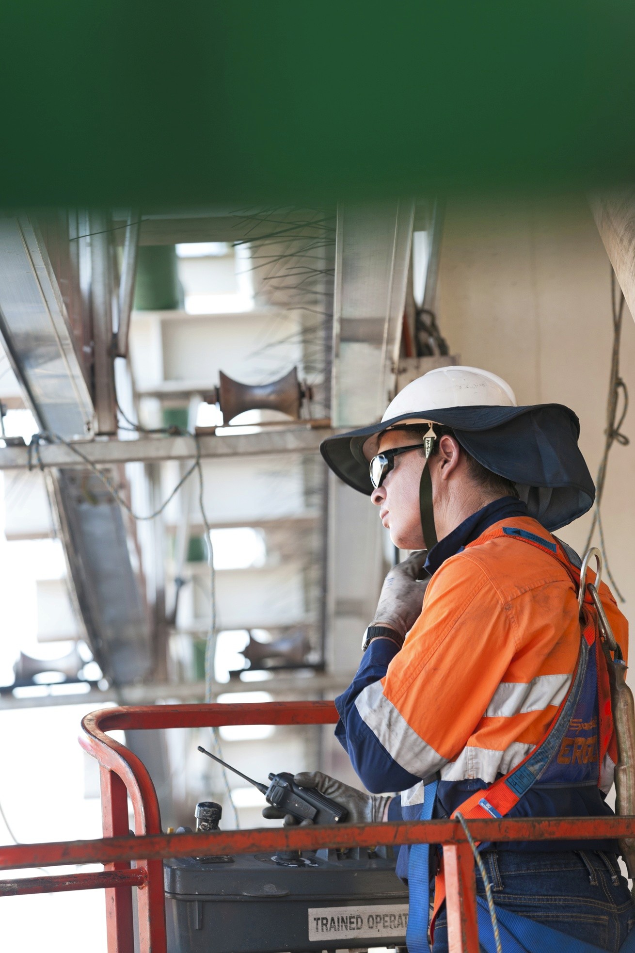 Concetrated triathlete grayscale