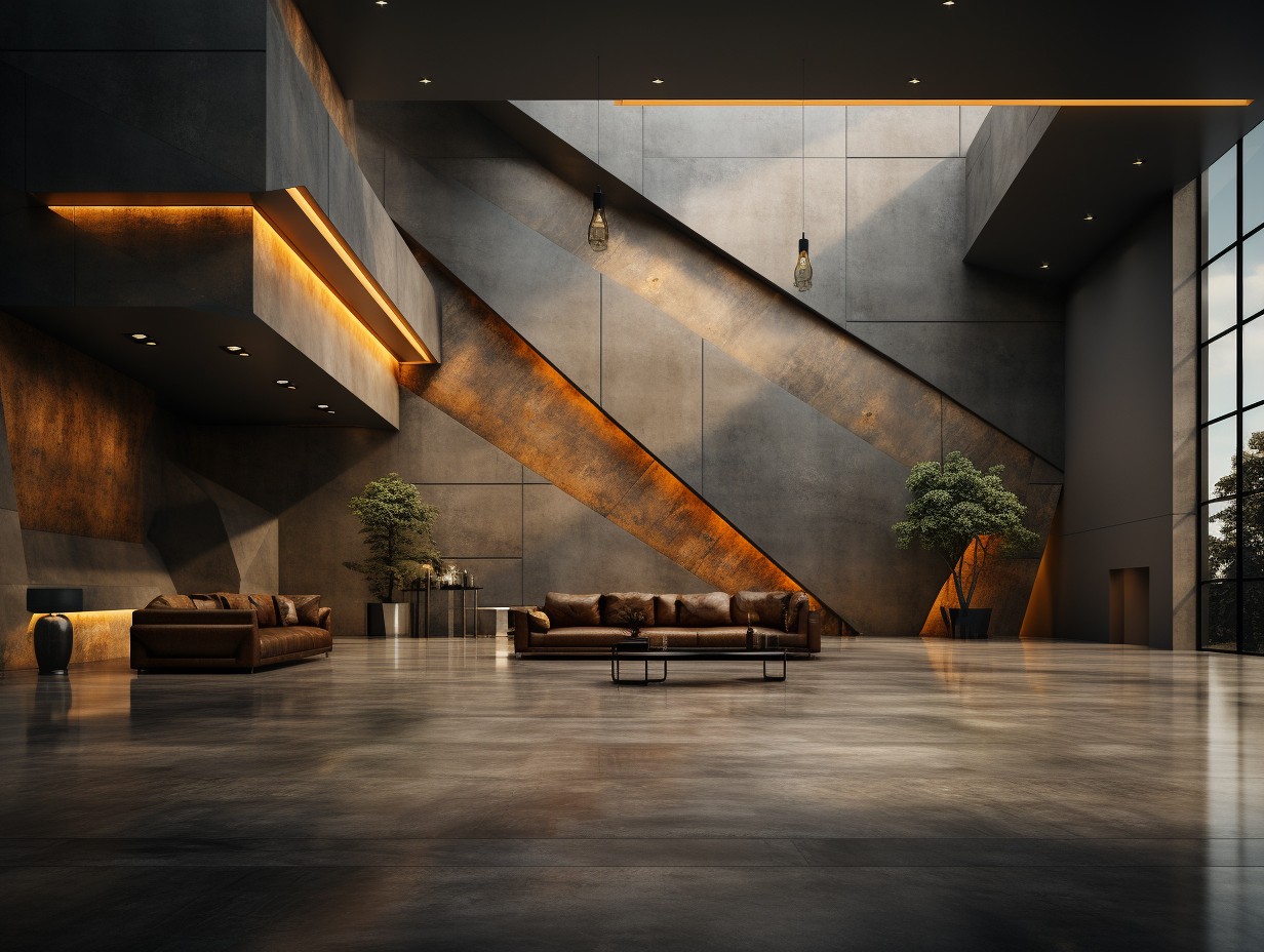 Просторий хол сучасного комерційного об'єкту 