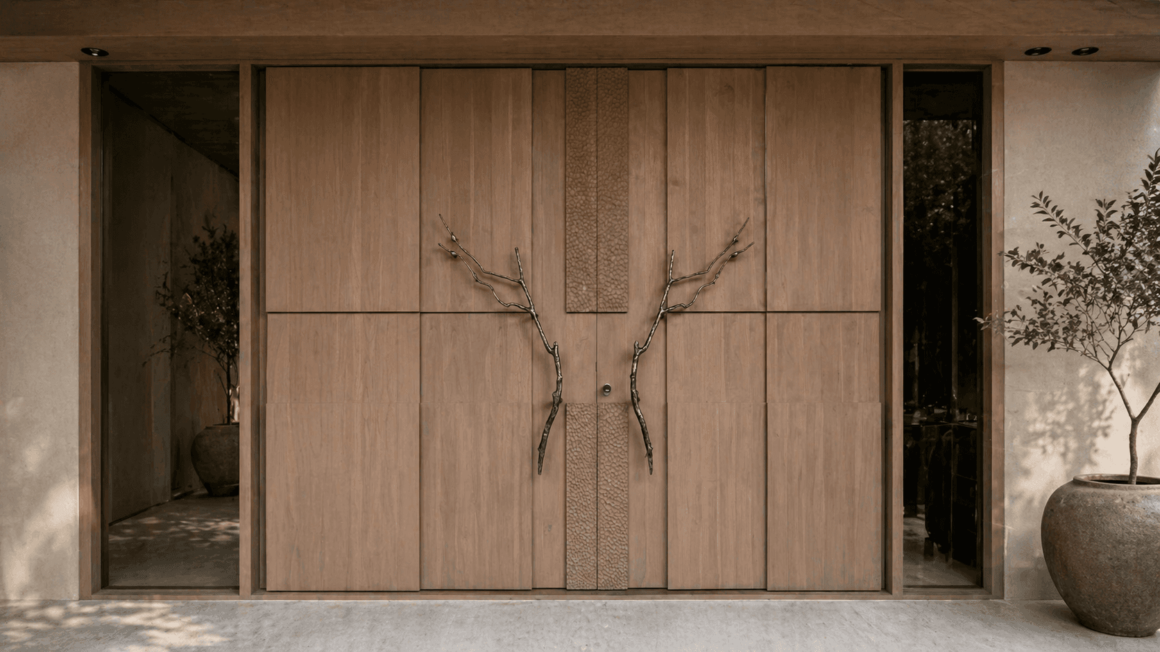 a black and white photo of a tree on a hill