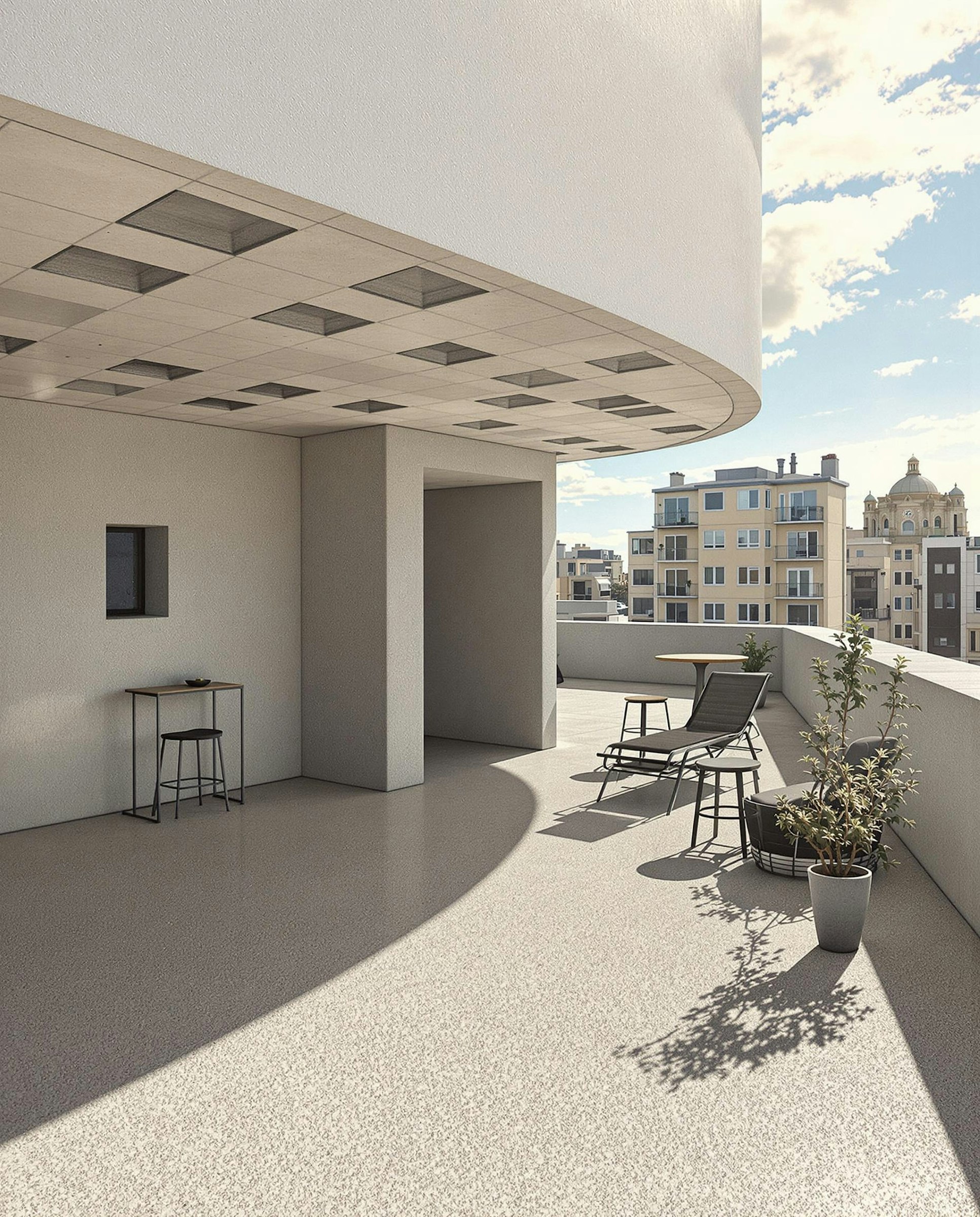 Outside view of an office