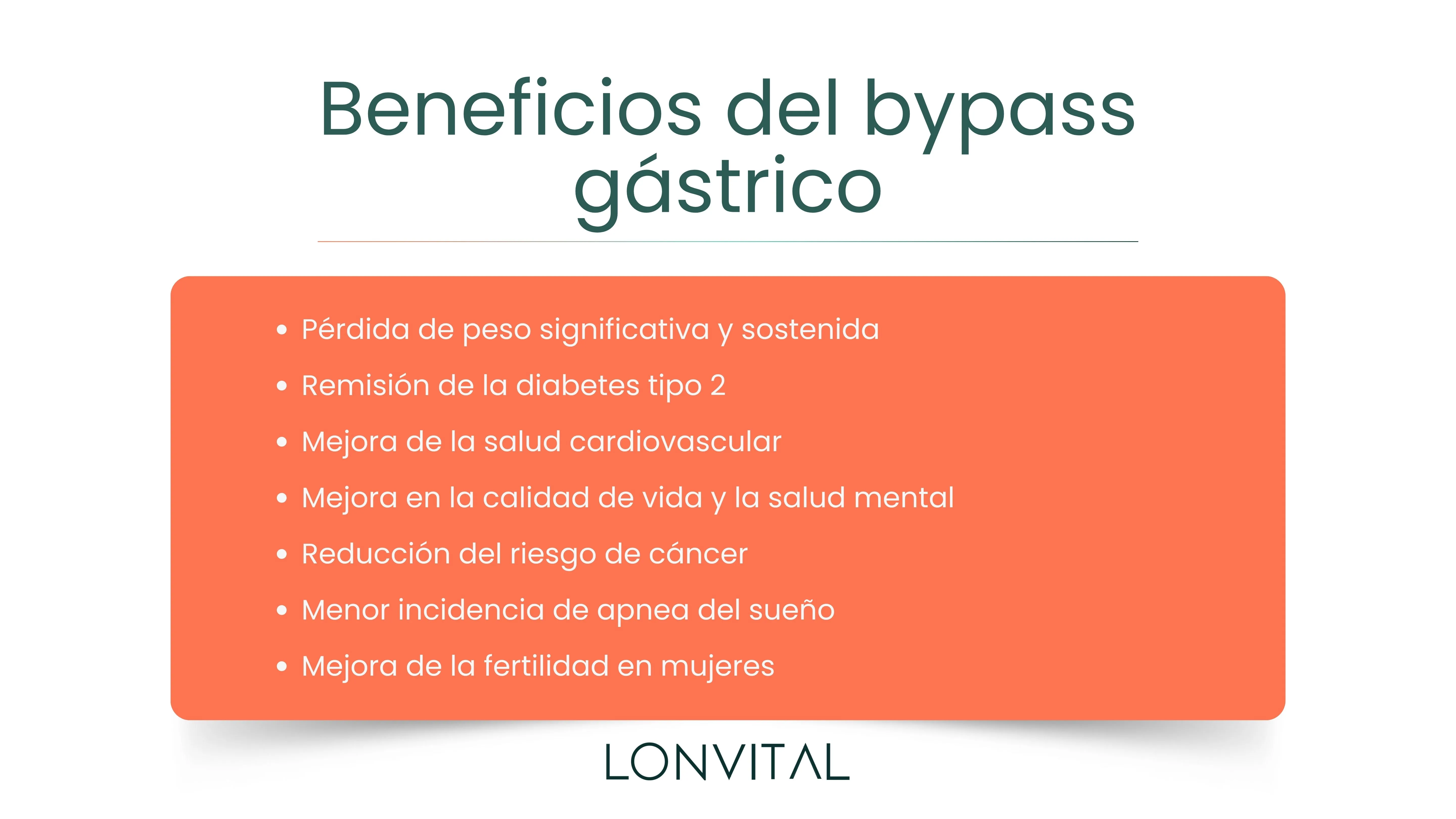 Beneficios del bypass gastrico