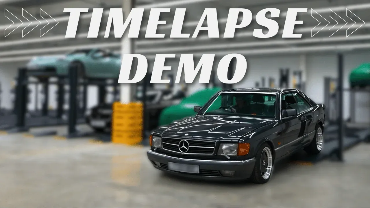 UK timelapse video production services for Strongman Lifts product demonstration