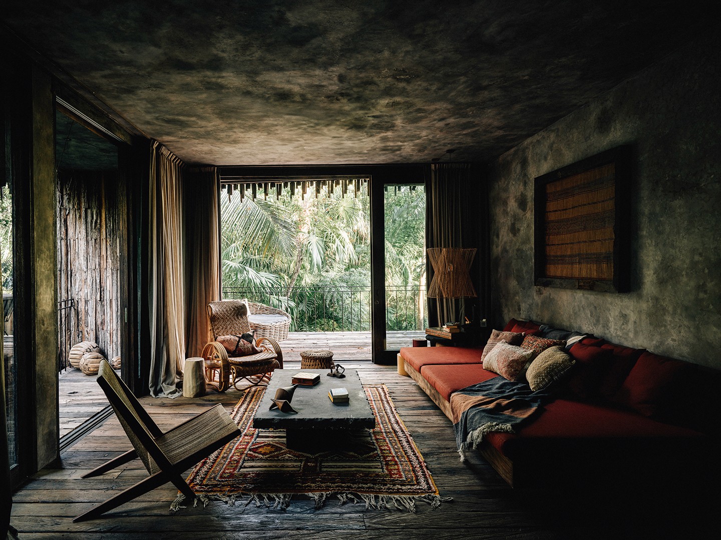 Premier Jungle Suite at Nômade Tulum highlighting private pool with jungle essence.