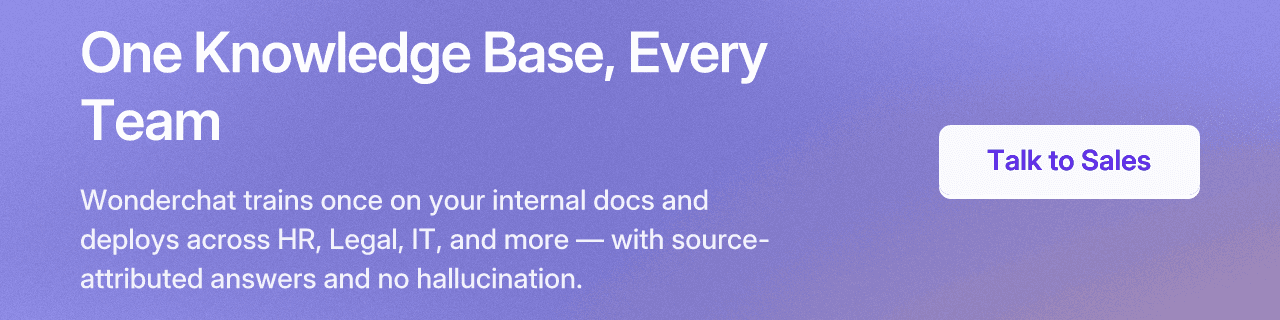 One Knowledge Base, Every Team