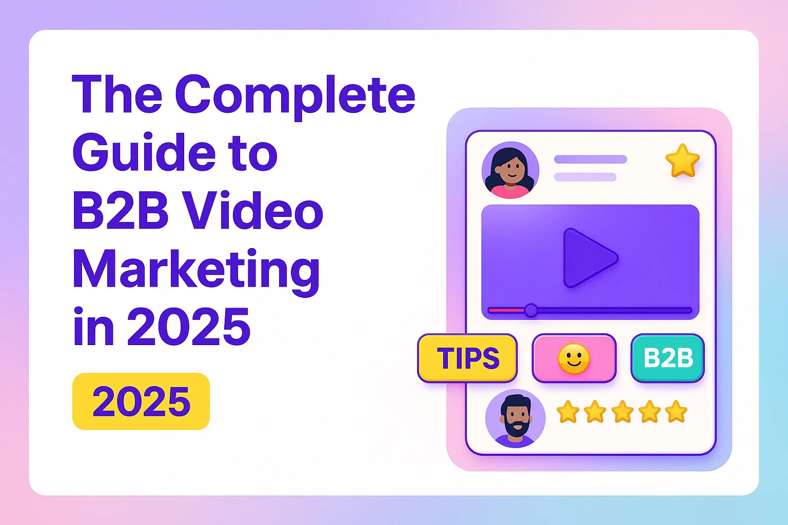 complete guide to B2B video marketing