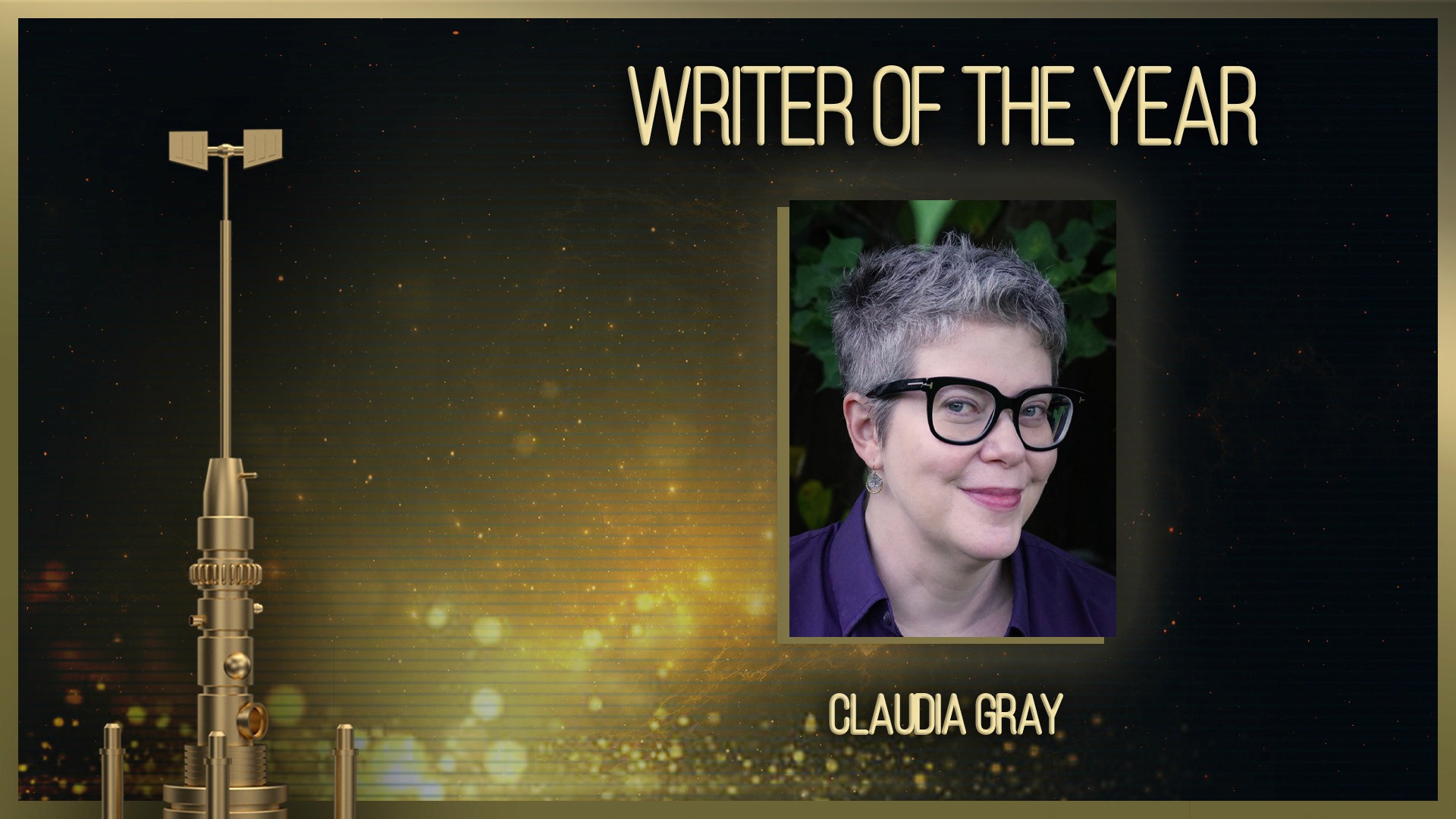 Writer of the Year Claudia Gray