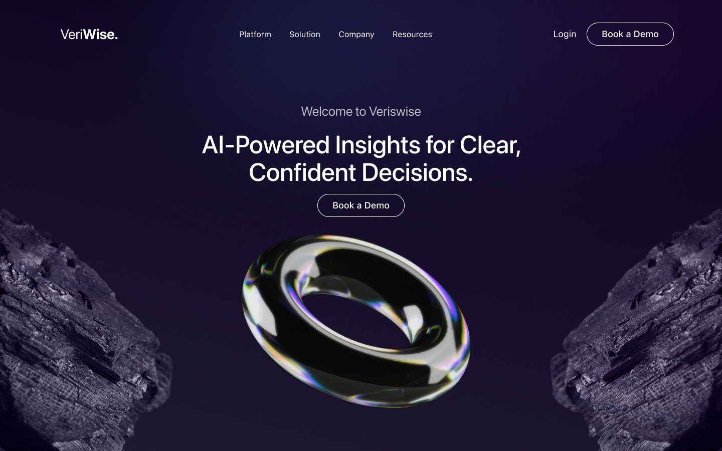 Ai powered Audit website Ui Design - Landing page