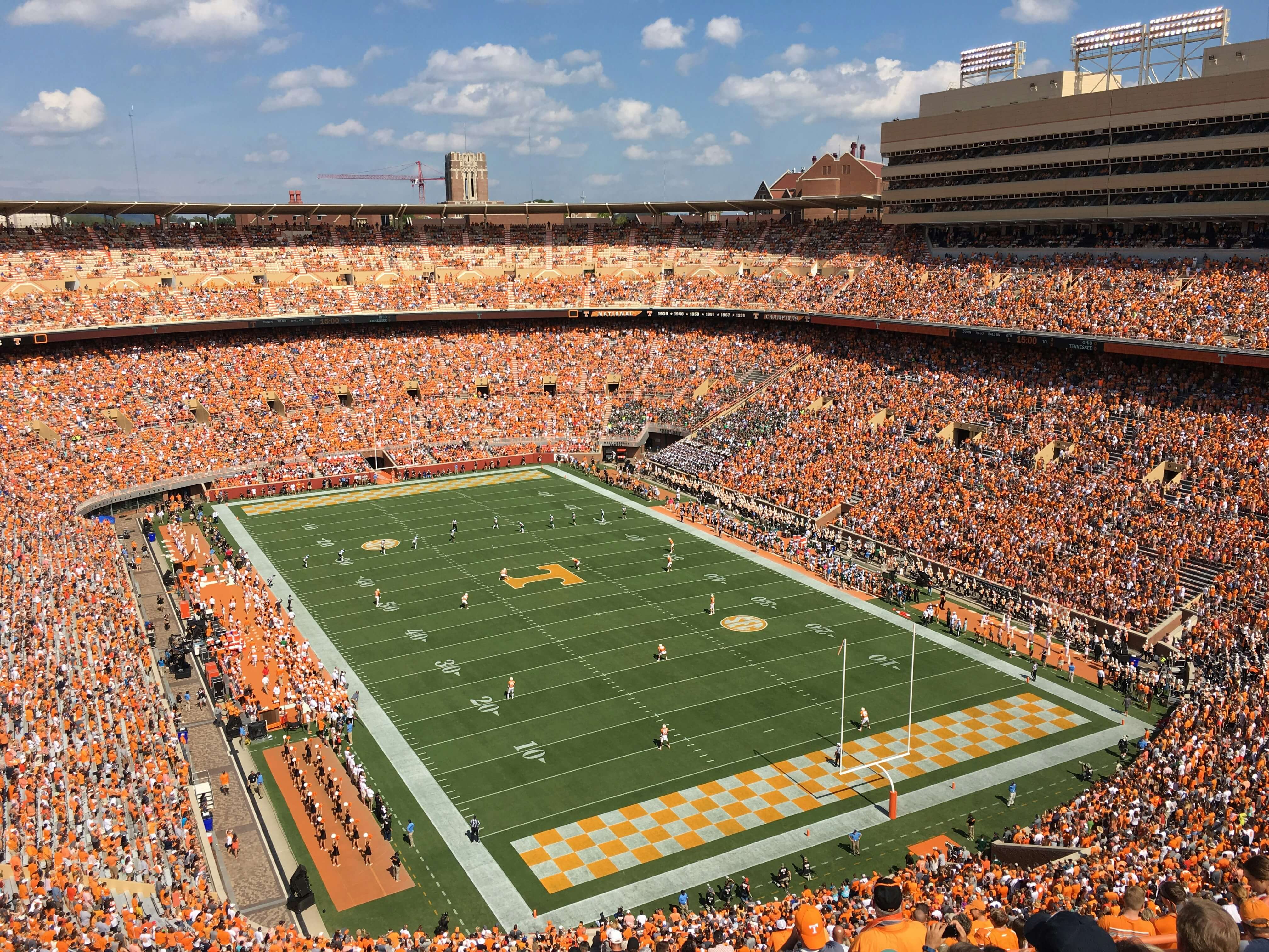 football, stadium, University of Tennessee