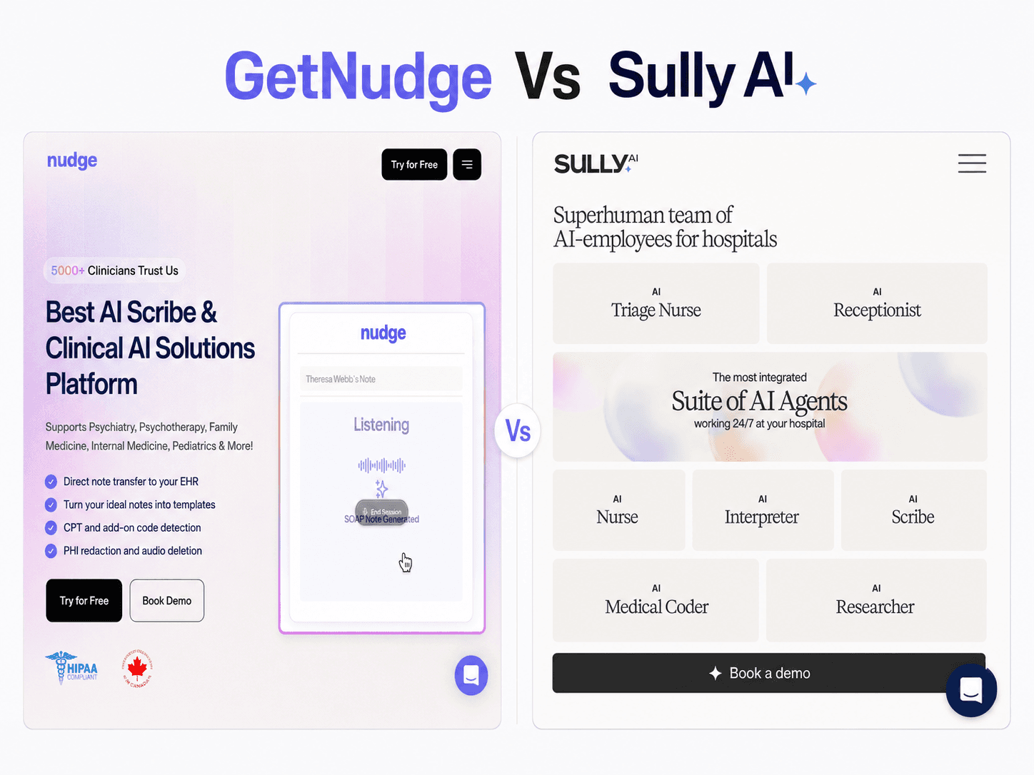 GetNudge vs Sully AI