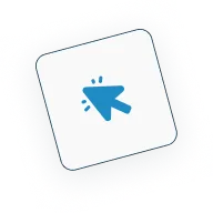 Cursor clicking a game tile icon