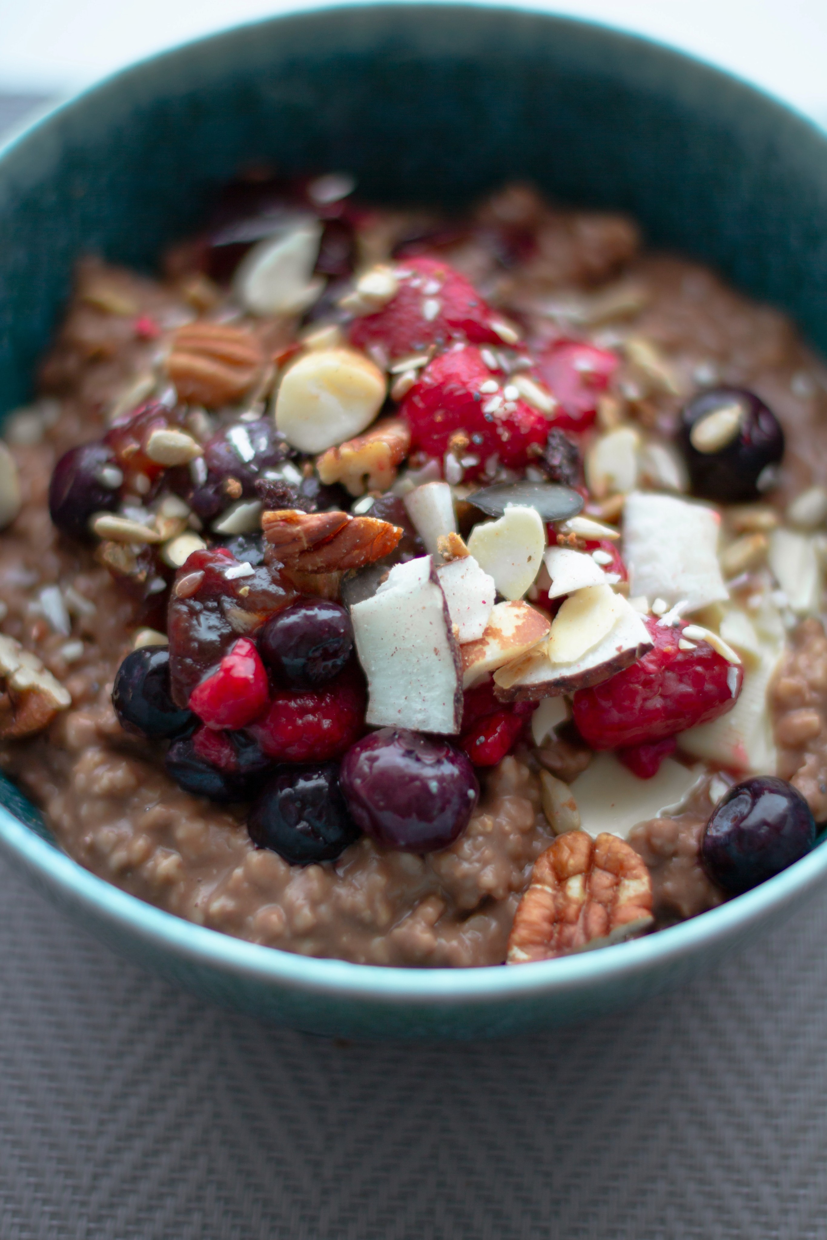 Overnight Oats with Berries