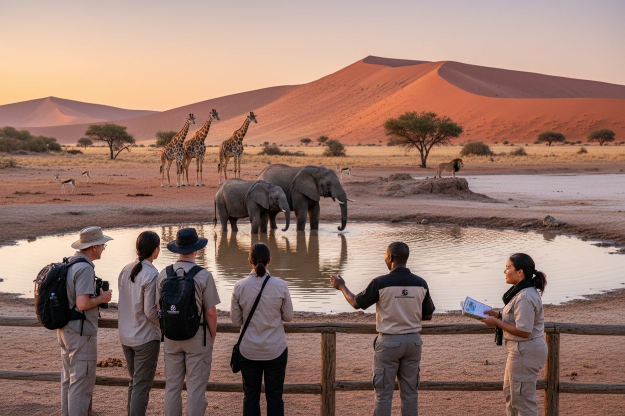 parcs nationaux Namibie safari