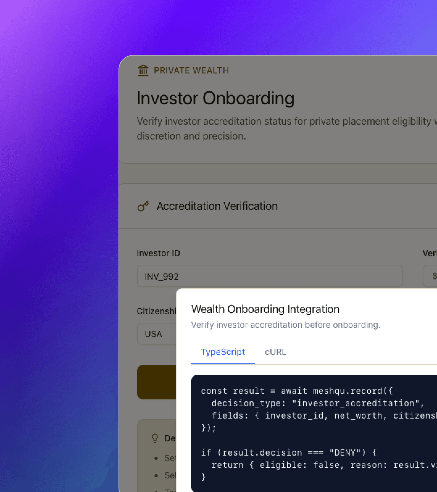 Man in a white shirt focused on a desktop computer displaying charts and data in a softly lit workspace.