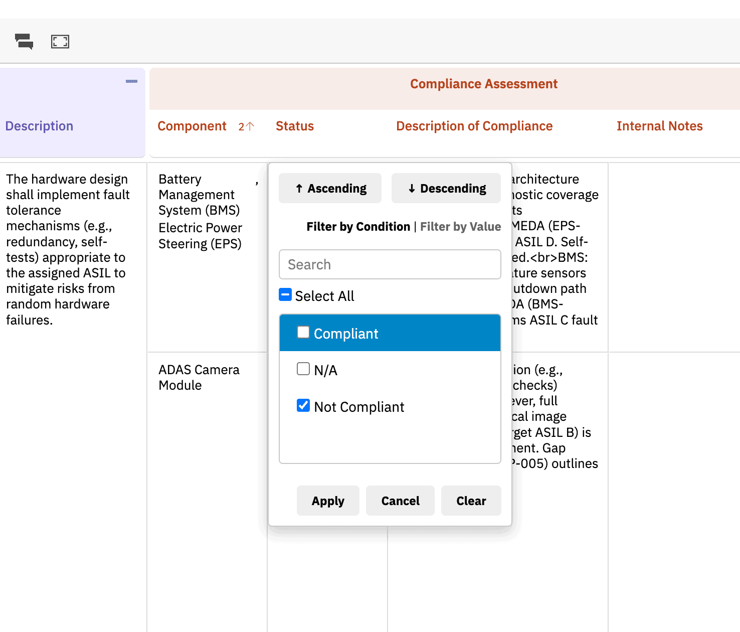 Mastering Compliance in Polarion with Nextedy Risksheet: From Standards to Auditable Action — figure 3