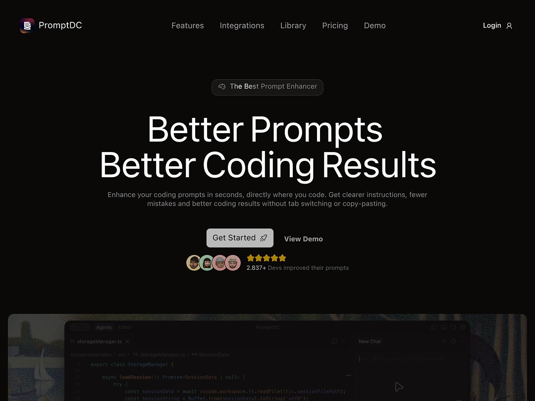 "PromptDC: Achieve better coding with enhanced prompts and fewer errors."