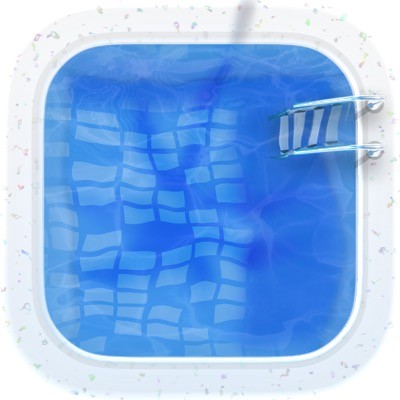This is the logo of Pool app.