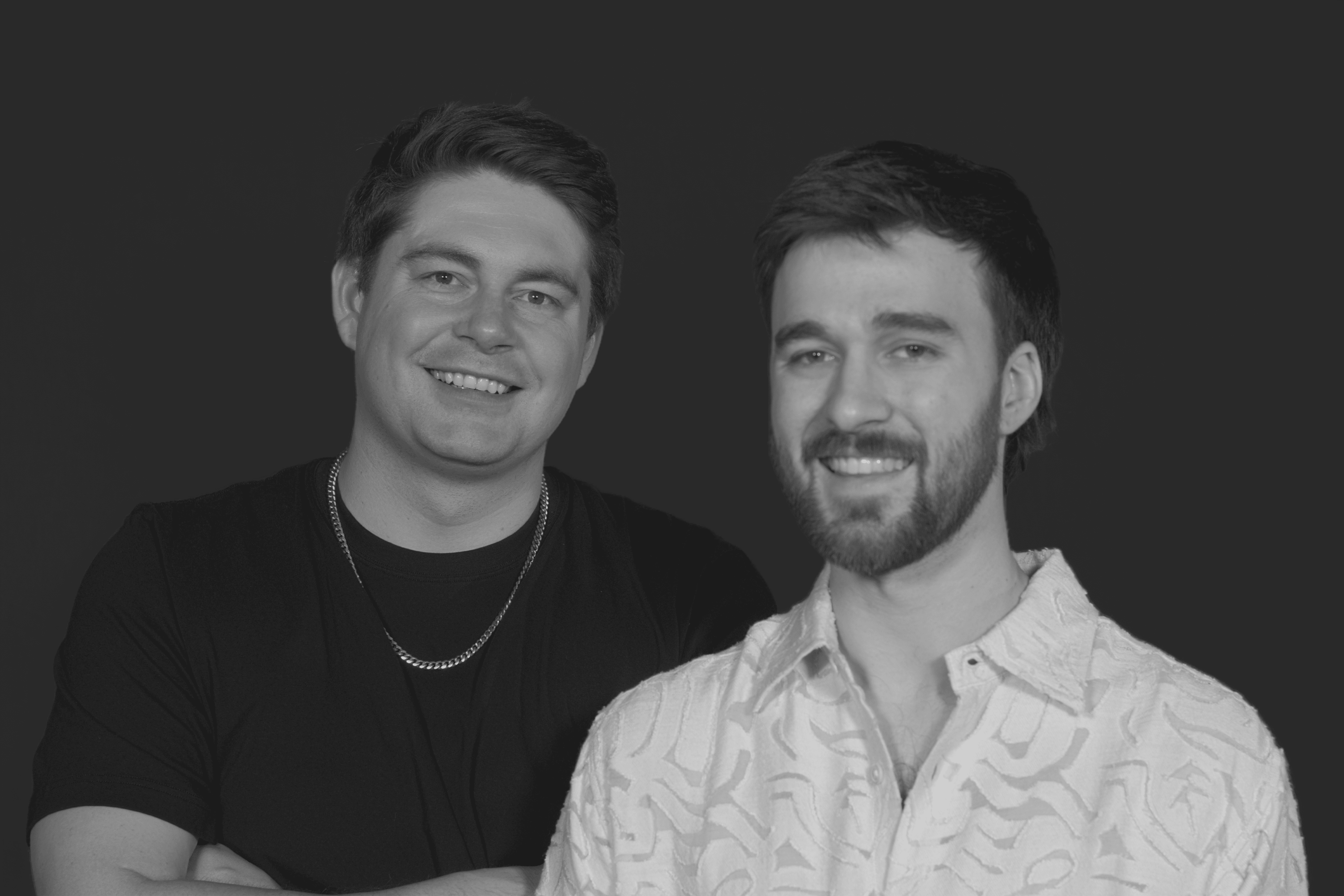 dbl txt DJ duo headshot