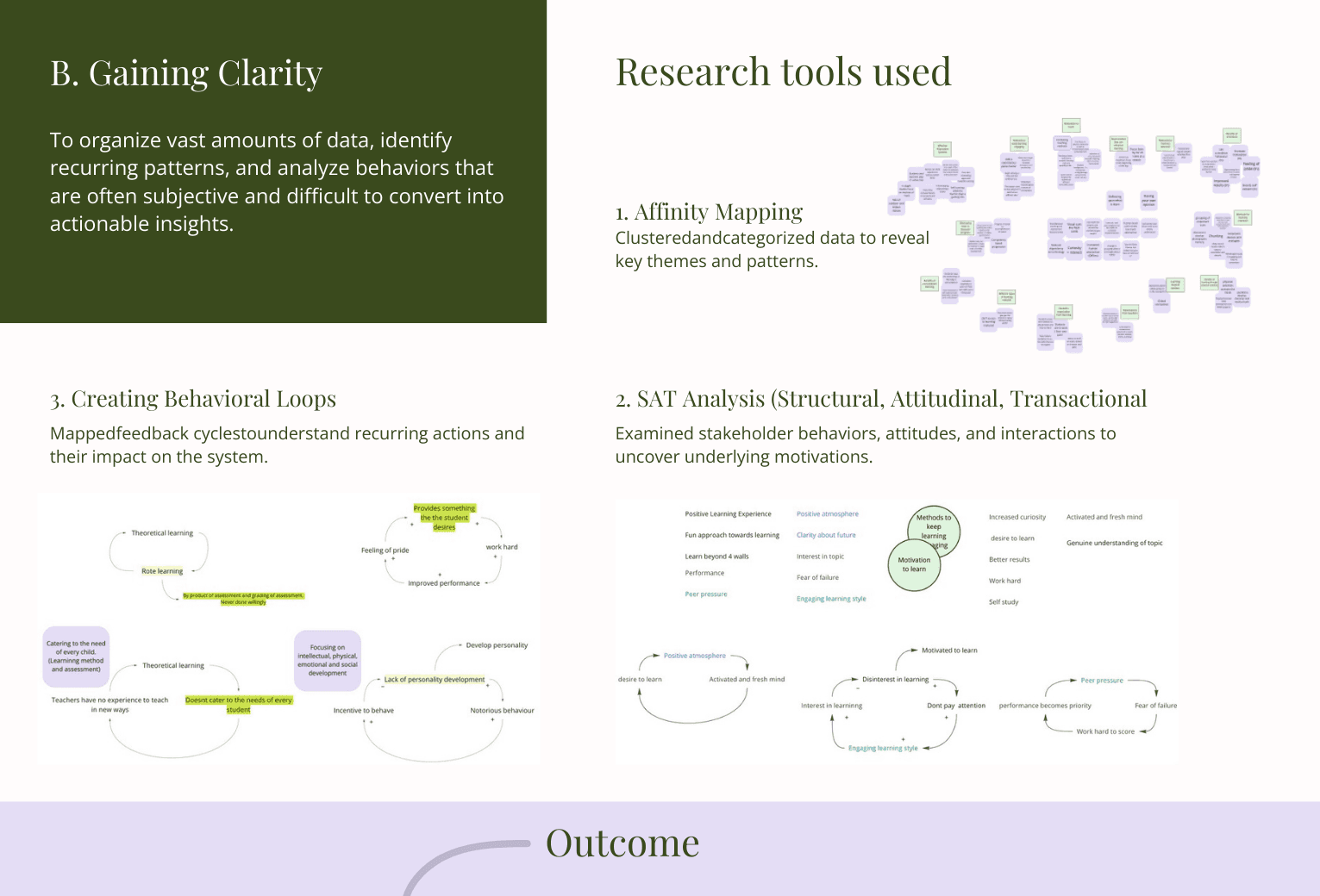 A screenshot for the footer of the website