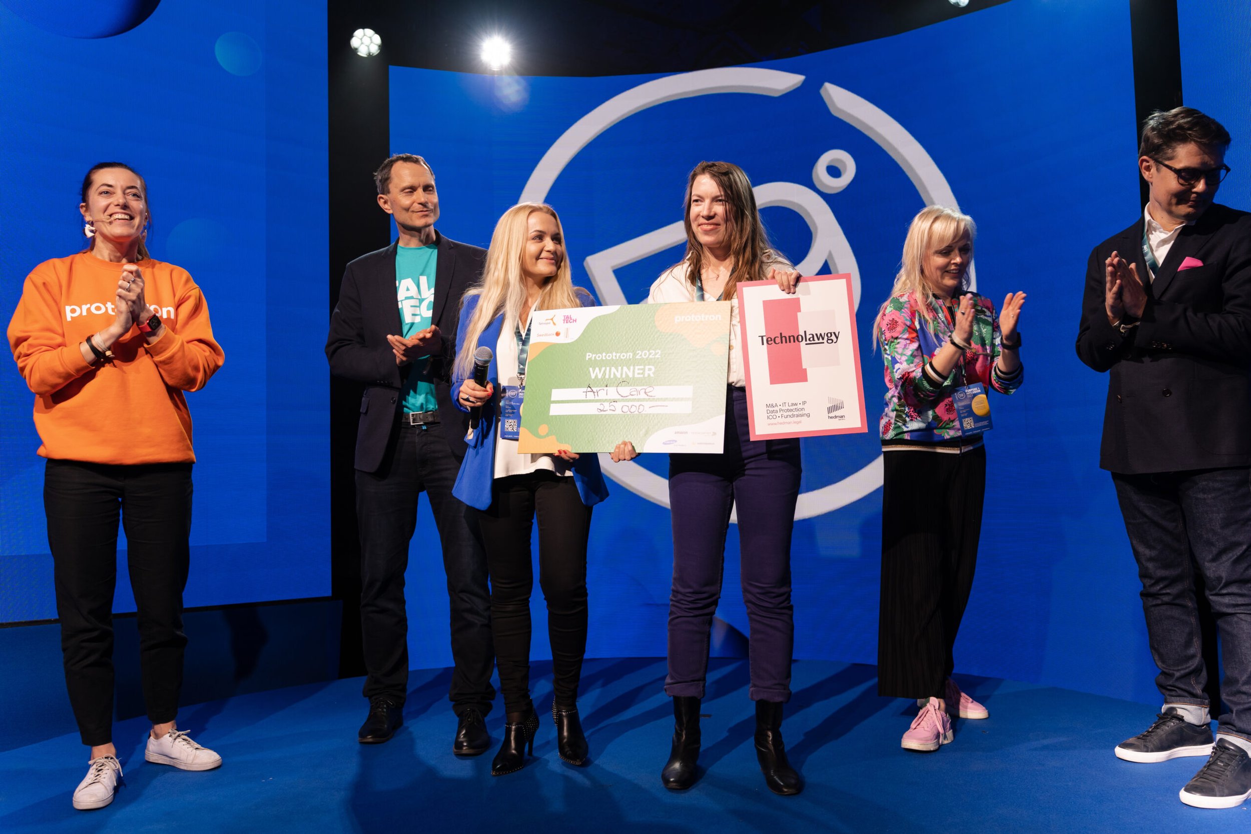  In 2022, Swedbank supported the winners of Latitude59 Pitch Competion through their partnership with Prototron 