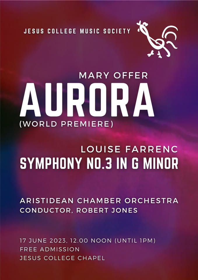 Aurora Concert Poster