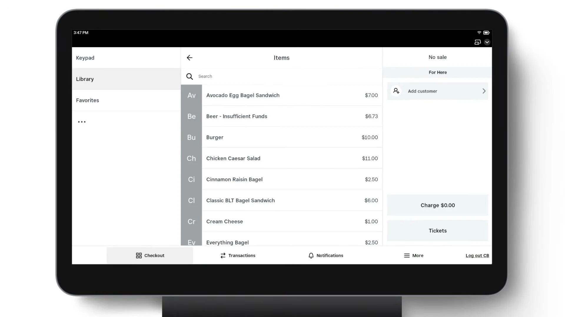 POS & Checkout video lessons