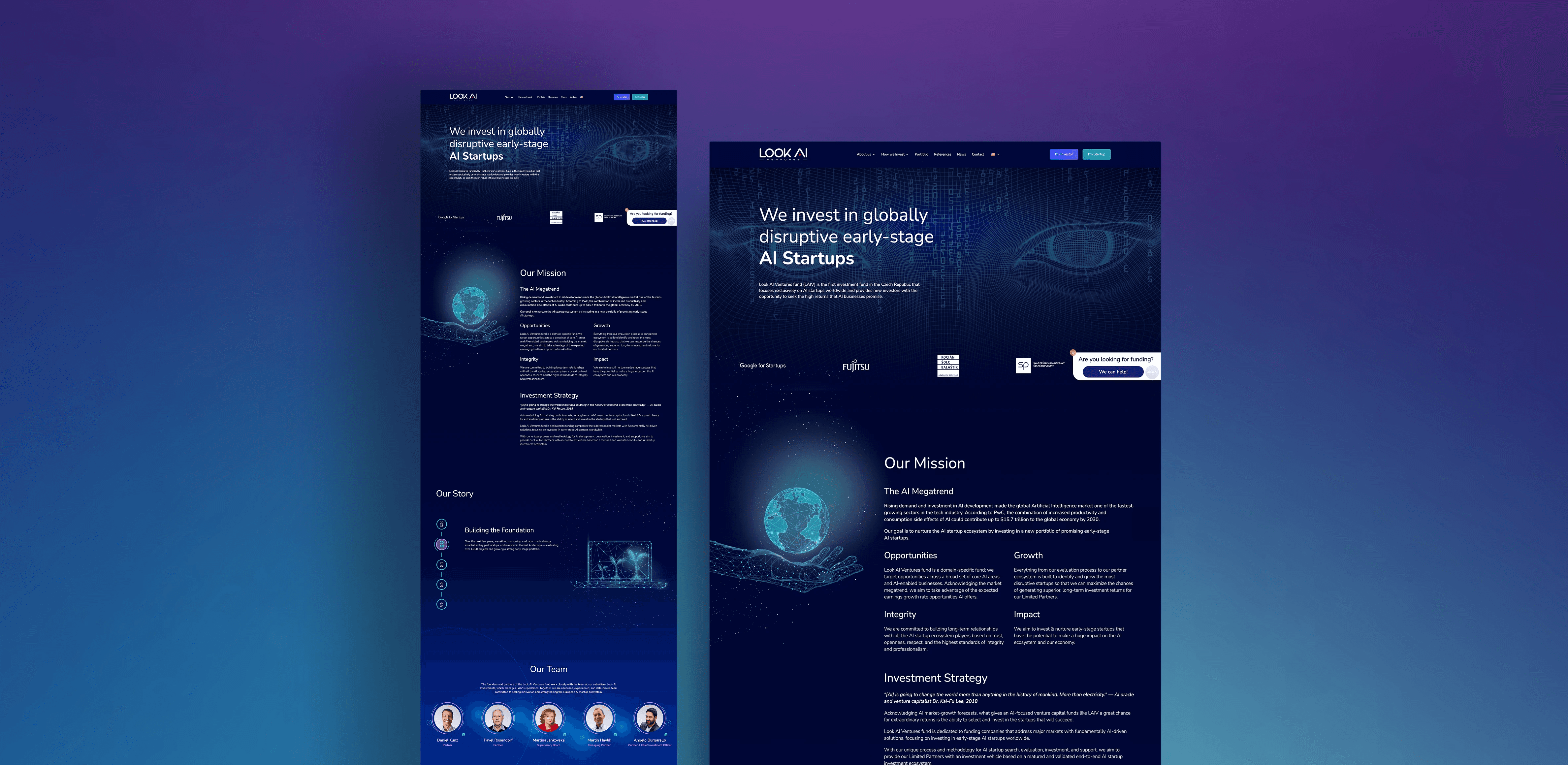 Website Homepage Responsive Layouts