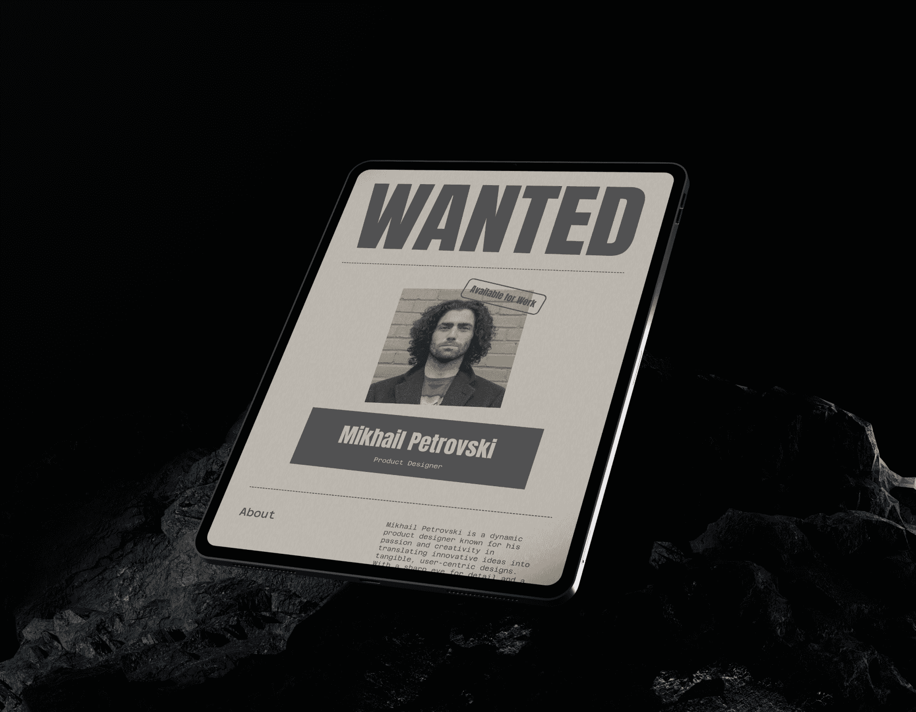 Wanted Display