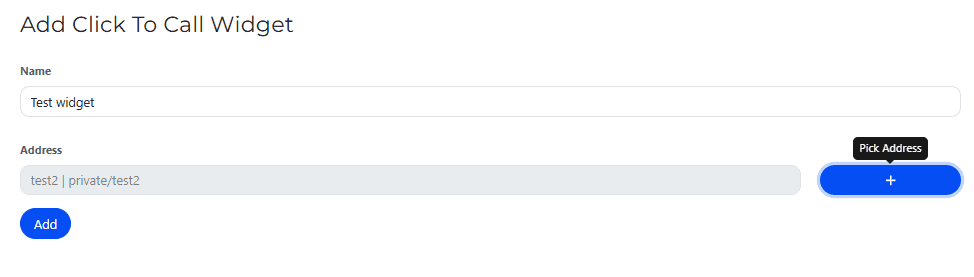 create click to call button
