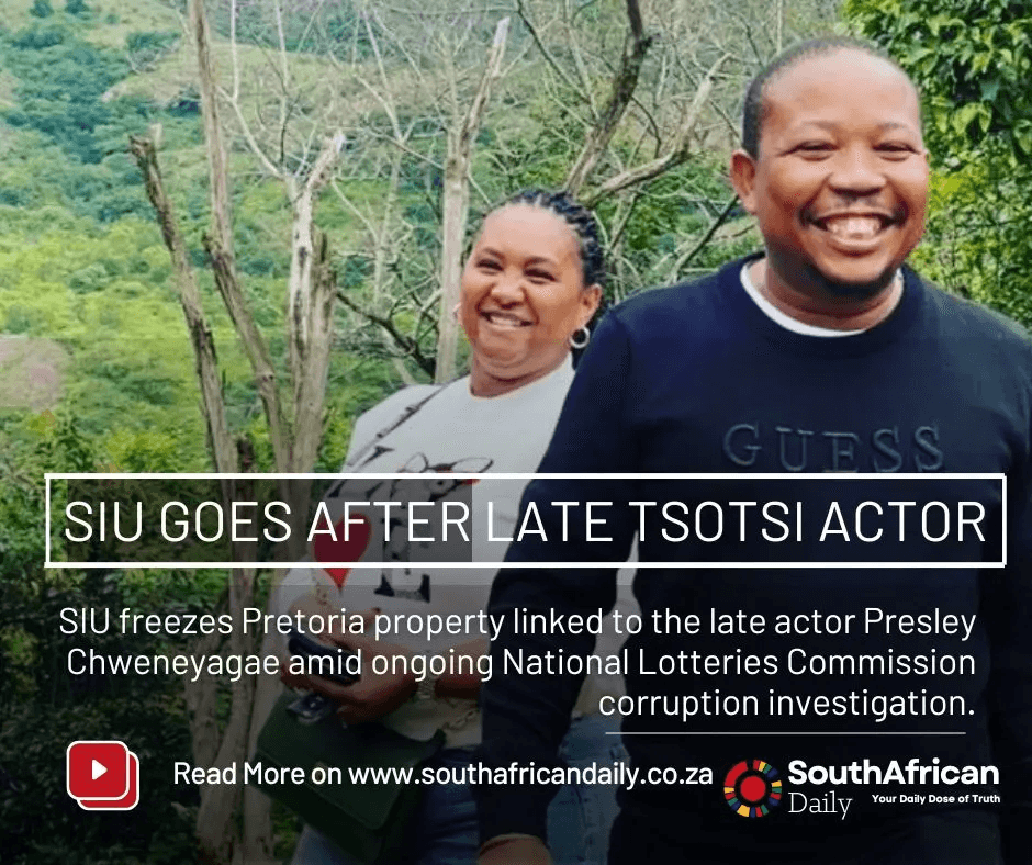 Photo:SIU freezes property linked to late Tsotsi actor Presley Chweneyagae – South African Daily