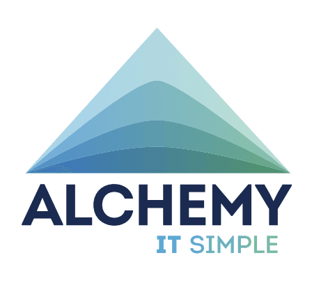 Logo di Alchemy, partner certificato Fluida con sede a Pavia, esperto in soluzioni HR integrate.