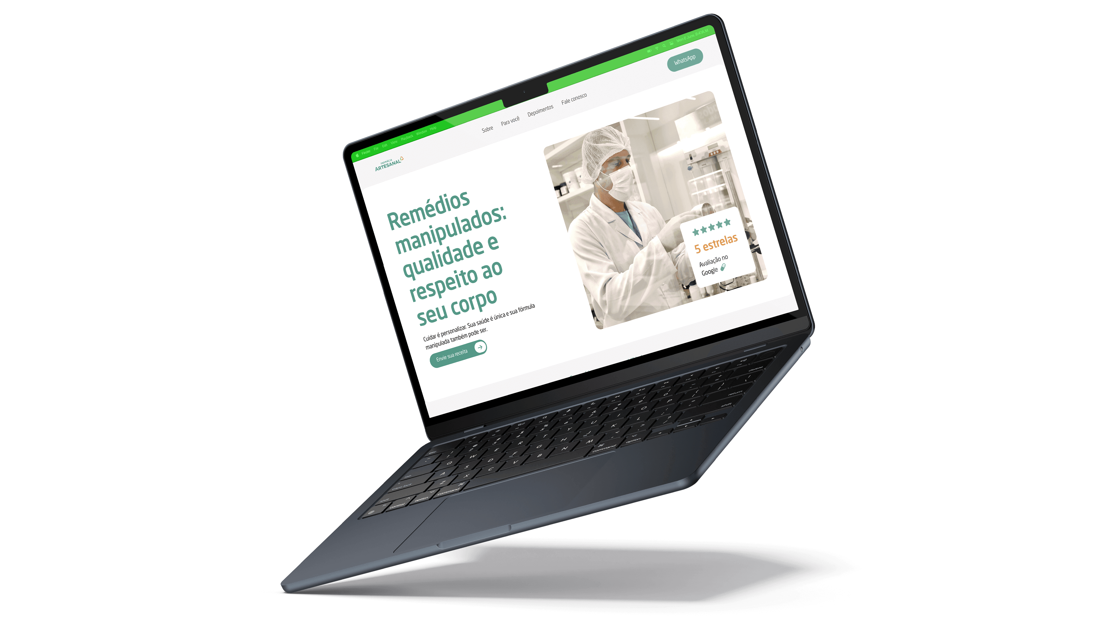 Site Farmácial Artesanal