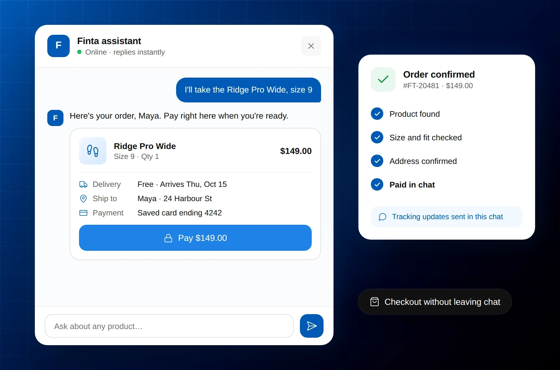 Conversational commerce