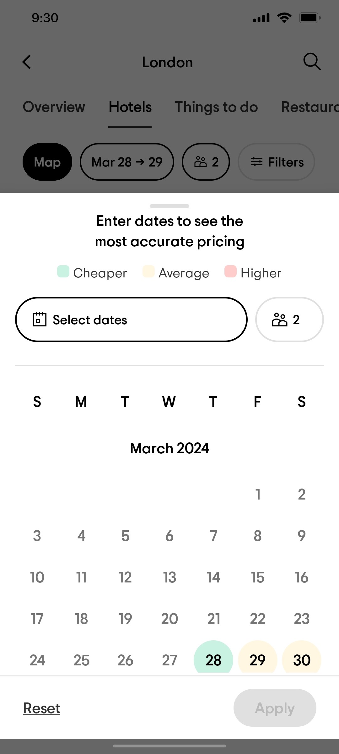 Tripadvisor Hotls Page Screen