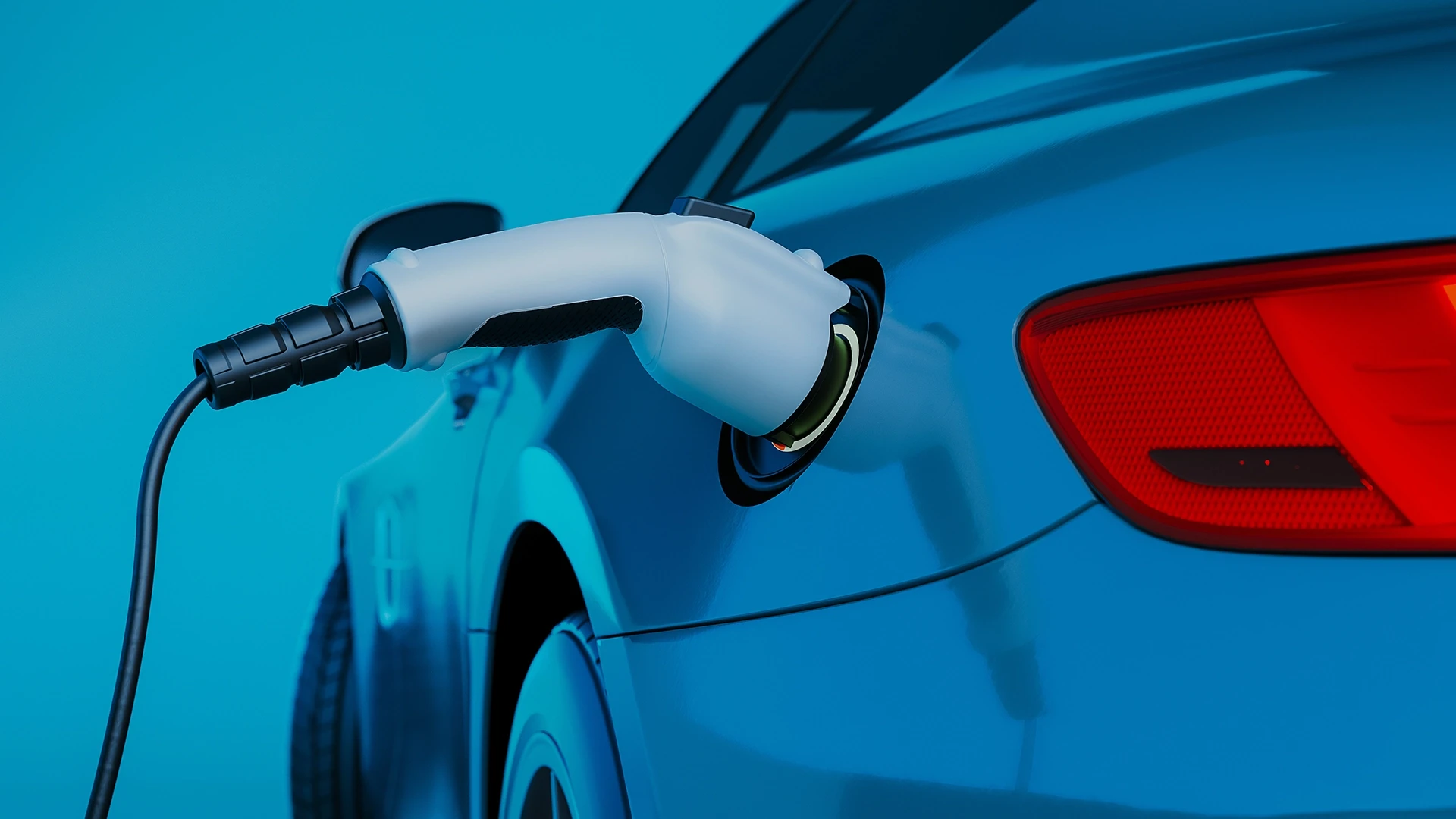 Véhicule électrique coloré