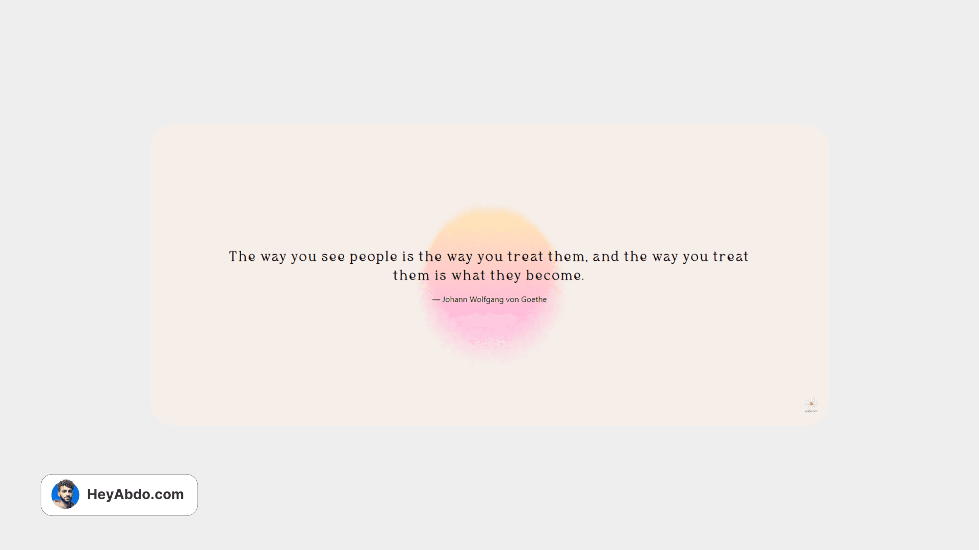 Everyday Quote - Notion Widget