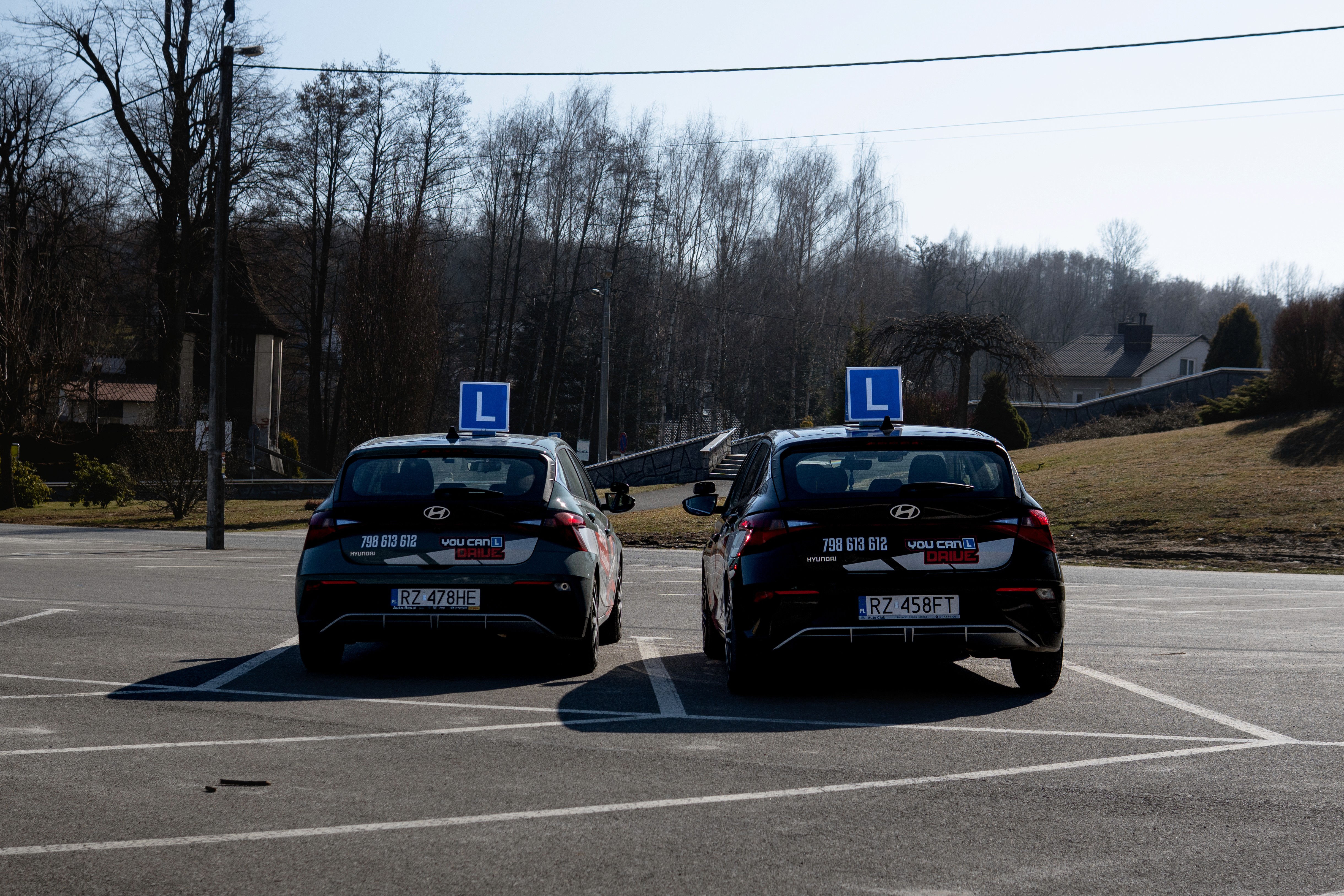 Samochód w szkole nauki jazdy OSK You Can Drive w Rzeszowie.