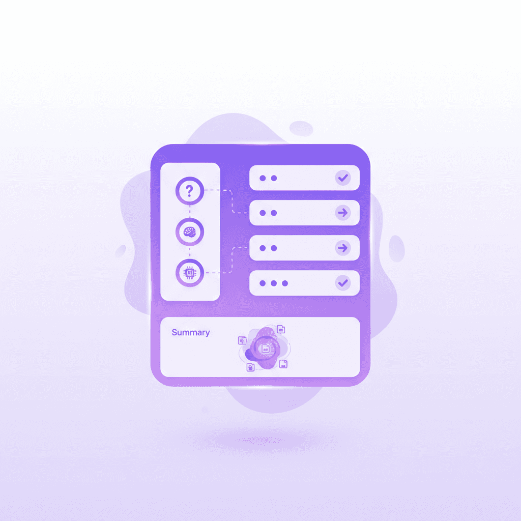 Digital Cornell note taking method template in Notion for college students