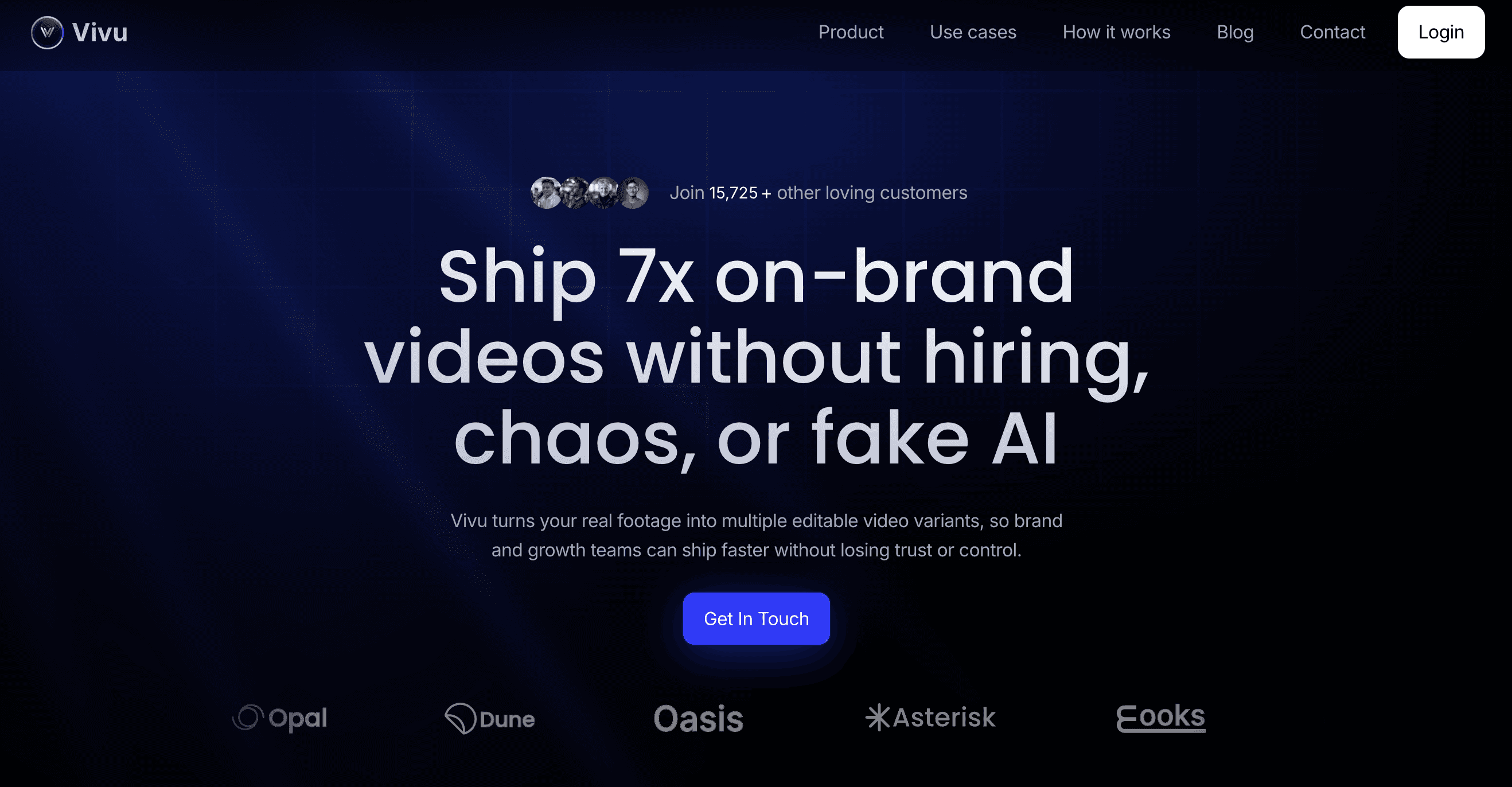 Vivu Scale brand video without chaos logo