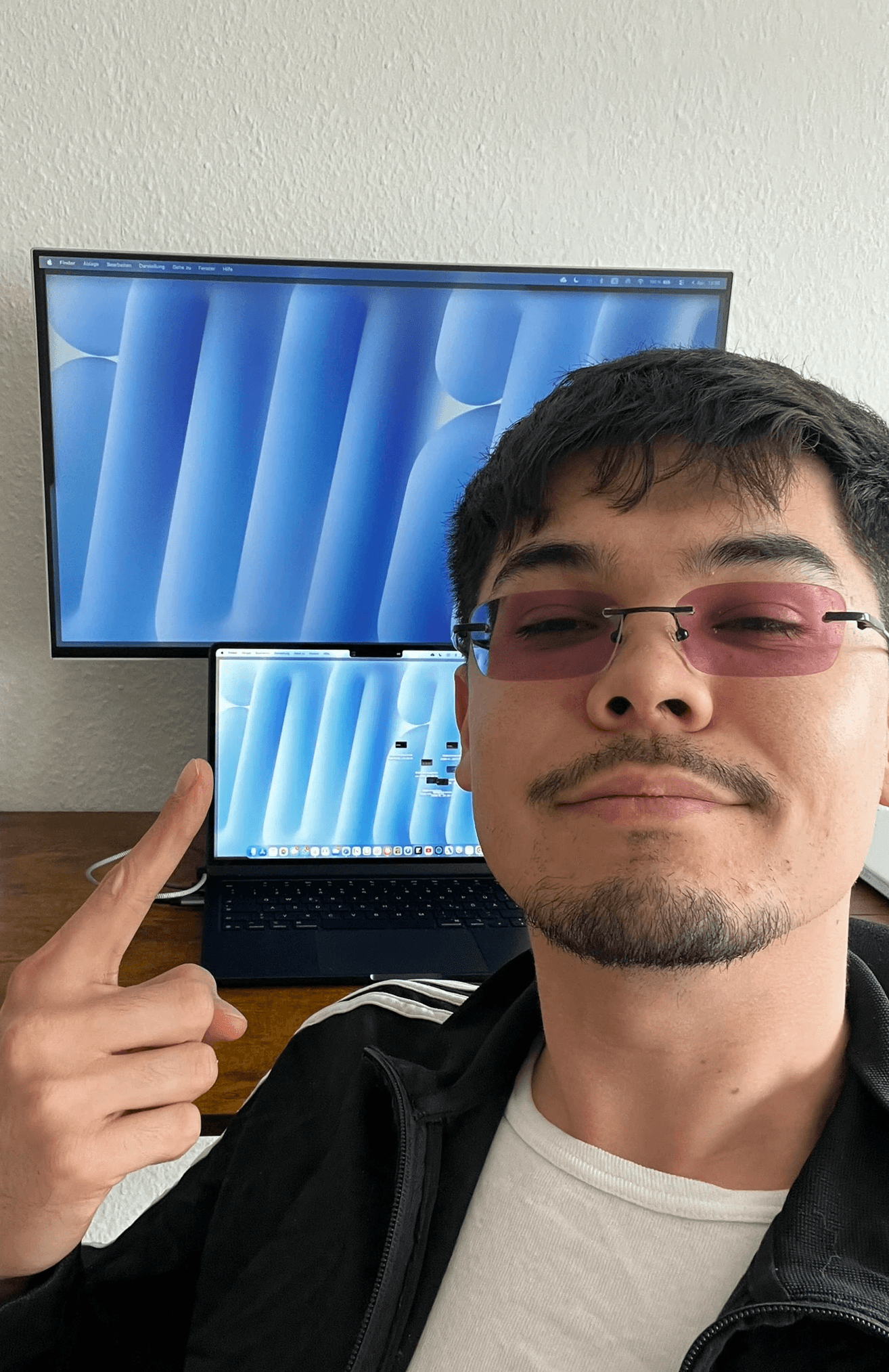 Arbeitsplatz von Tim Akihiro Heinrich