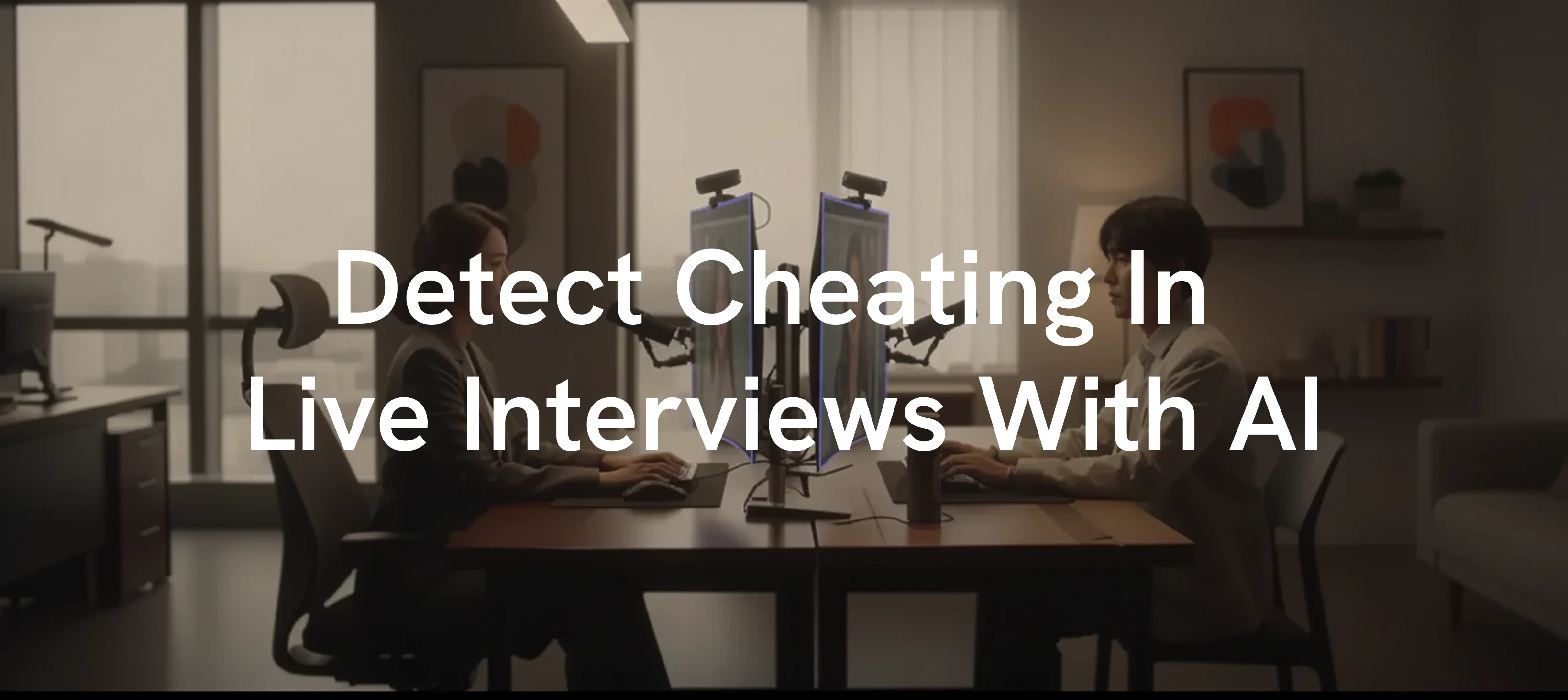 How AI is used to Detect Cheating in Live Interviews