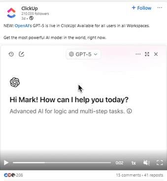 Marketing Spotlight: ClickUp Marketing Strategy Top-Performing Content