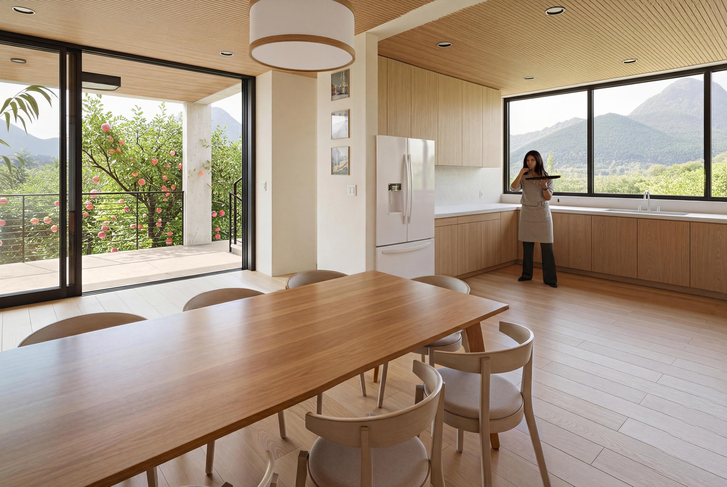 Casa "Mirador" Front Entrance Render